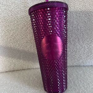Starbucks Deep Purple Textured Tumbler